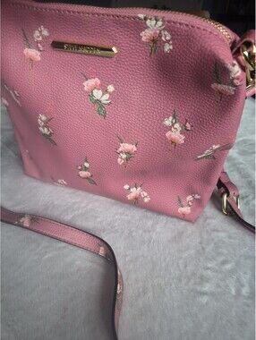 floral women hang bag steve madden soft pink floral crossover